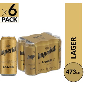 IMPERIAL LAGER PACK LATAS X6
