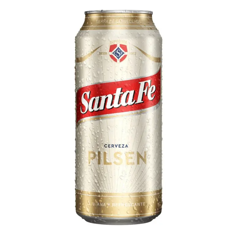 SANTA FE CERVEZA LATA 6X473ML PILSEN