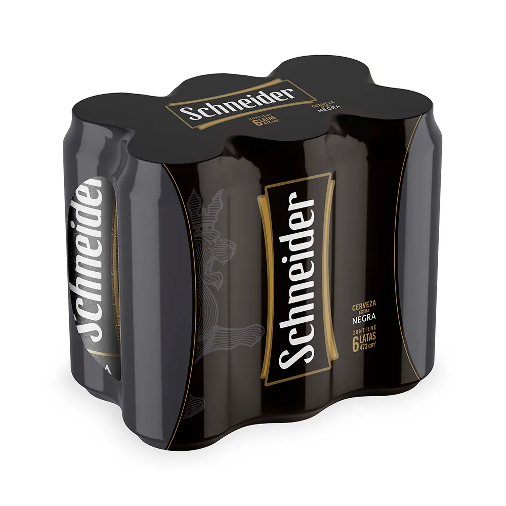 SCHNEIDER CERVEZA NEGRA PACK X6