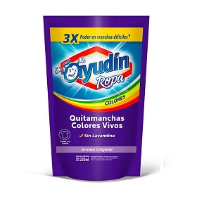AYUDIN QUITA MANCHA ROPA COLOR DP. X220ML.