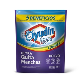 AYUDIN ROPA COLOR POLVO DP 450G.