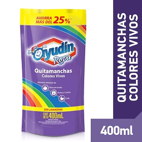 AYUDIN QUITAMANCHAS DP 400ML COLORES VIVOS
