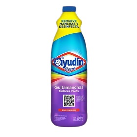 AYUDIN ROPA COLOR BOT.700ML COLORES VIVOS