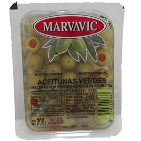 MARVAVIC ACEITUNA RELLENA.BJA 200G
