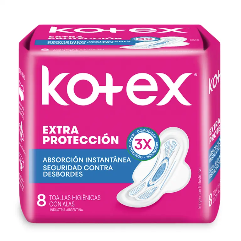 KOTEX TOALLAS NORMAL X8