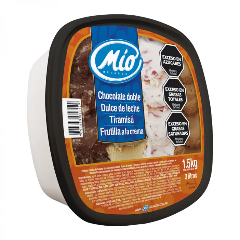 MIO HELADO CH DOBLE/TIR/DD./FR X1.5KG.