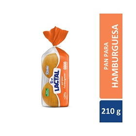LACTAL PAN HAMBURGUESA X4X210G