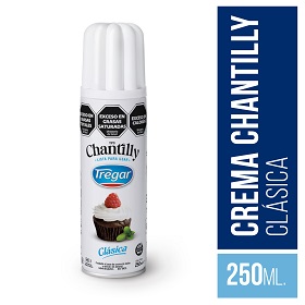 TREGAR CREMA CHANTILLI X250ML.