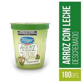 TREGAR ARROZ C/LECHE LIGHT X180GR.