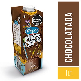 TREGAR LECHE CHOC.X 1L