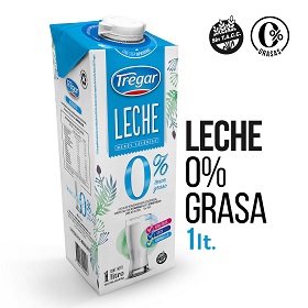 TREGAR LECHE LARGA VIDA 1L.0% GRASA
