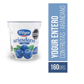 TREGAR YOG.X160 ENTERO ARANDANOS