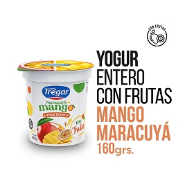 TREGAR YOG.X160G MANGO MARACUYA