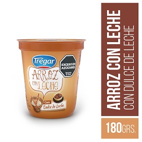 TREGAR ARROZ C/LECHE CON DDL 180G