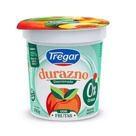 TREGAR YOG. DESC. DURAZNO X160GR