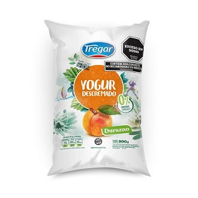 TREGAR YOG. BEBIBLE DESC. DURAZNO 900GR