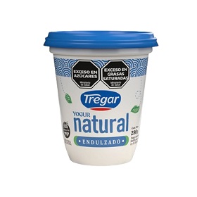TREGAR YOG.NATURAL 280G.ENDULZADO
