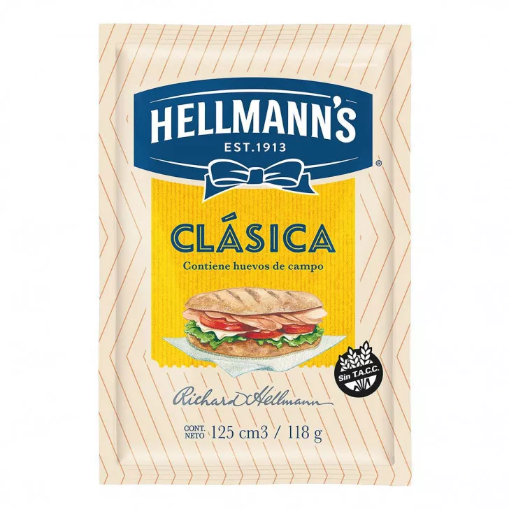 HELLMANNS MAYO X118G CLASICA
