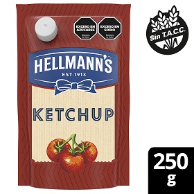 HELLMANNS KETCHUP X250G