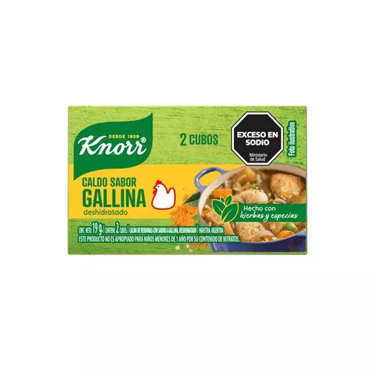 CALDOS KNORR X2 GALLINA