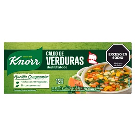 KNORR CALDO X12 VERDURA