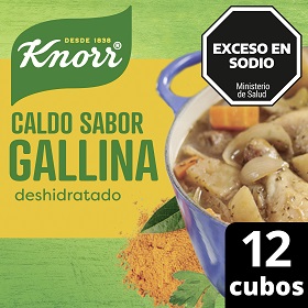 KNORR CALDO X12 GALLINA