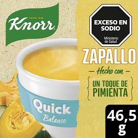 KNORR QUICK SOPA X5UN ZAPALLO Y PIMIENTA