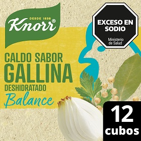 KNORR CALDO GALLINA BALANCE X12