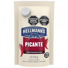 HELLMANNS MAYONESA PICANTE 250G