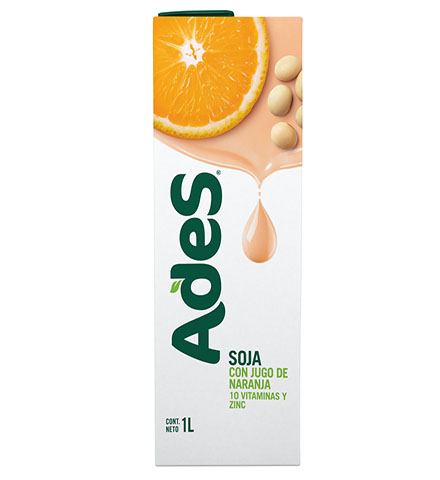 ADES JUGO NARANJA  200 ML.
