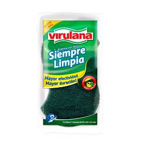 VIRULANA ESPONJA SIEMPRE LIMPIA
