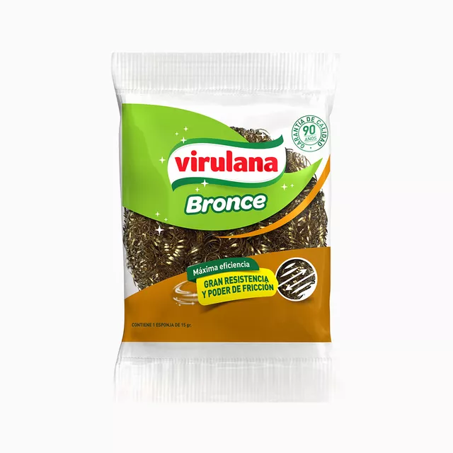 VIRULANA ESPONJA DE BRONCE X2.