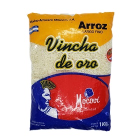 VINCHA DE ORO ARROZ X 1KG.