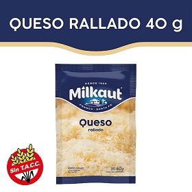 QUESO RALLADO MILKAUT X 40GRS.