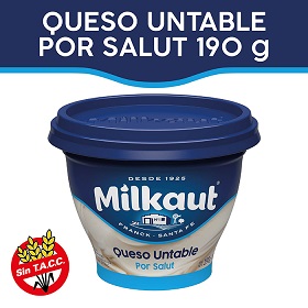 QUESO UNT.MILKAUT POR SALUT 190GS