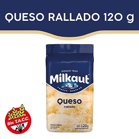 QUESO RALLADO MILKAUT X120G BOL