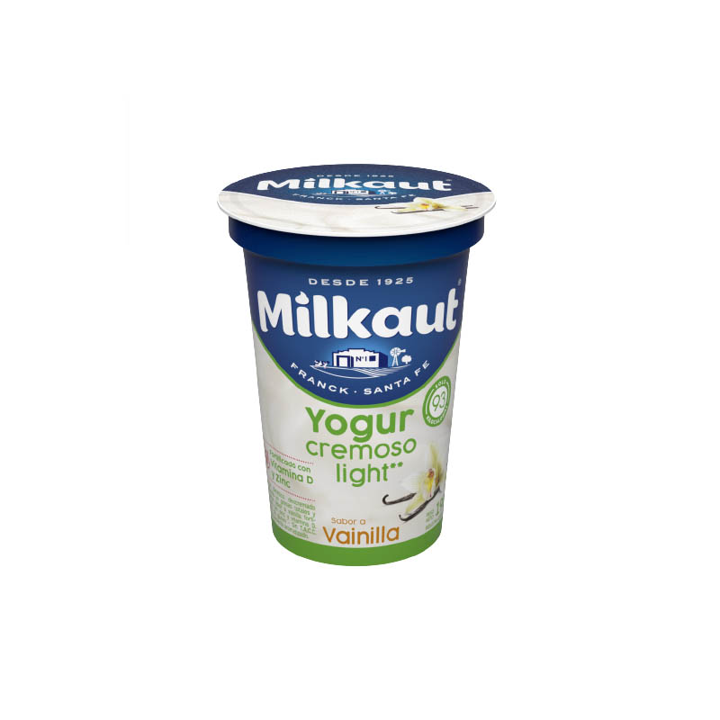 MILKAUT YOG. VAINILLA LIGHT 190G