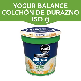 MILKAUT YOG.CREM.X150G LIGHT COLCHON DURAZNO