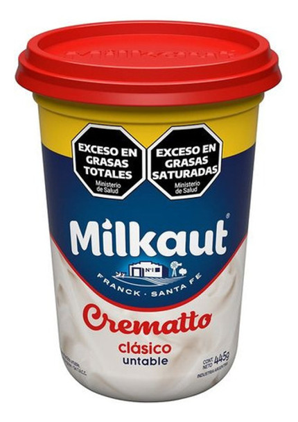 MILKAUT QUESO CREMATTO CLASICO X445