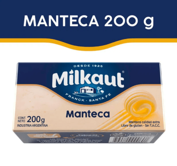 MILKAUT MANTECA 200G