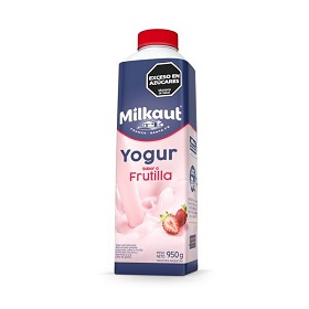 MILKAUT YOG. FRUTILLA TETRA X950ML.