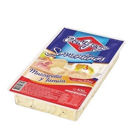 DON YEYO SORRENTINOS 400G.MUZZARELLA Y JAMON