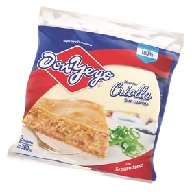 DON YEYO DISCO TARTA CRIOLLO X380GR.