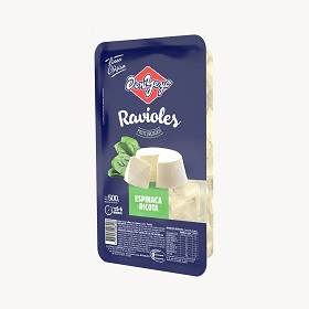 DON YEYO RAVIOLES X500 ESPINACA Y RICOTA