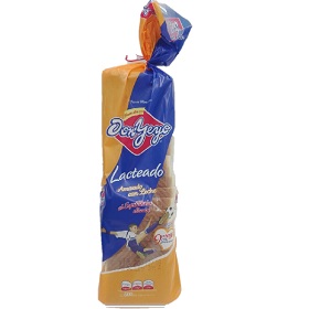 DON YEYO PAN LACTEADO 600G.