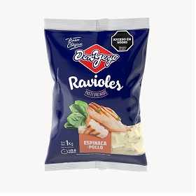 DON YEYO RAVIOL 1K.ESPINACA Y POLLO