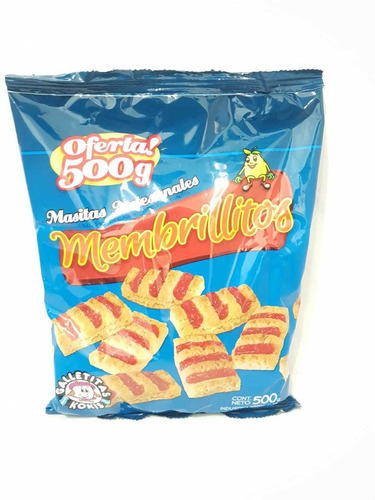 KOKIS MEMBRILLITOS 500G