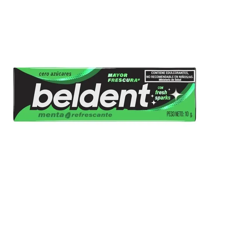 BELDENT CHICLES X10G MENTA
