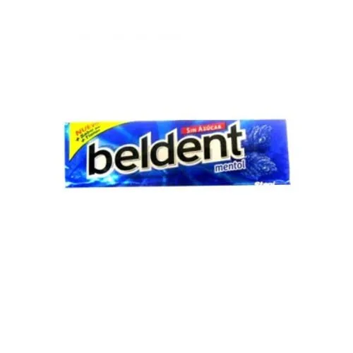 BELDENT CHICLE X10G MENTOL