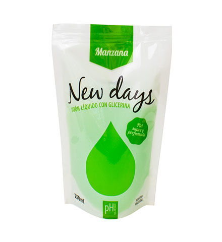 NEW DAYS JAB.LIQ.GLICER.250ML MANZANA